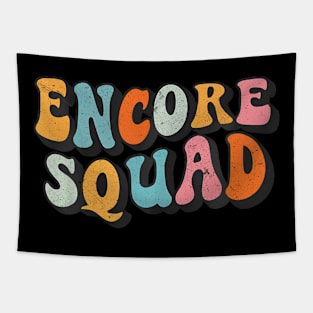 Encore Squad Retro Groovy Back To School Matching Teaching Tapestry