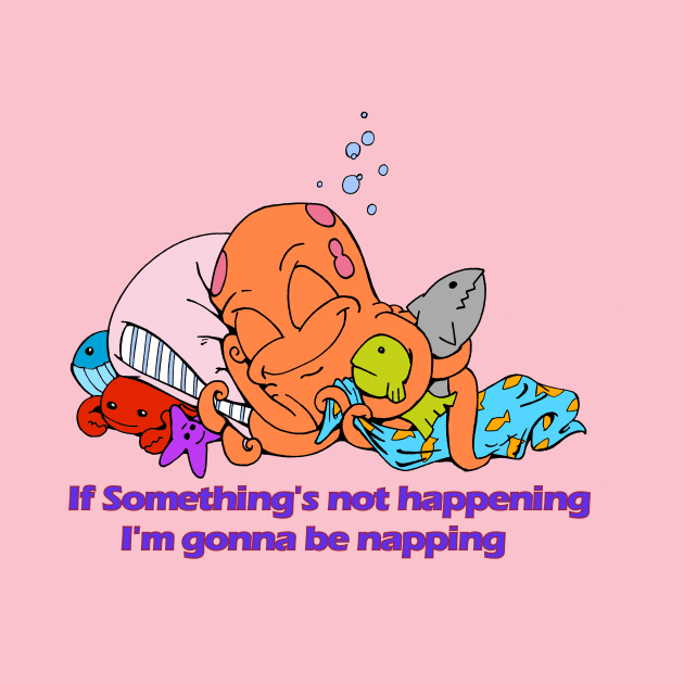 Sleepy Octopus by Ferrell