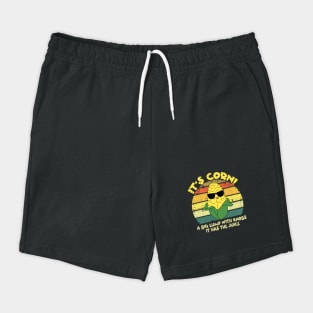 It’s Corn It Has The Juice Funny Corn Lover Trendy Design Shorts
