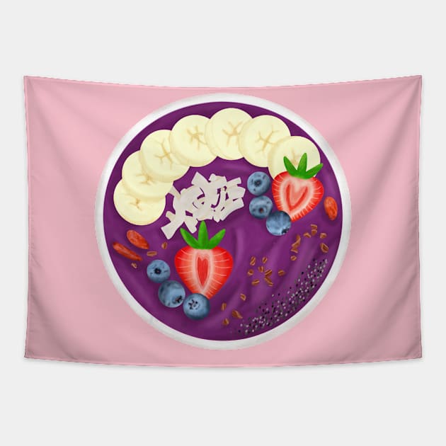Smoothie Bowl Tapestry by 1pic1treat