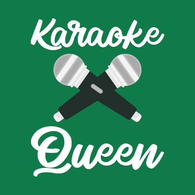 Discover Karaoke Queen Music Festival Artist Lover Singer - Karaoke Bar - T-Shirt