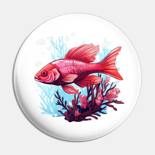 Cherry Barb Pin