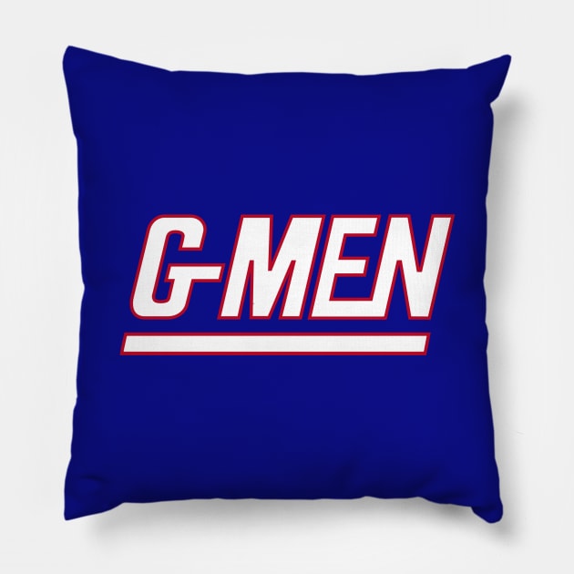 G-Men Pillow by KFig21