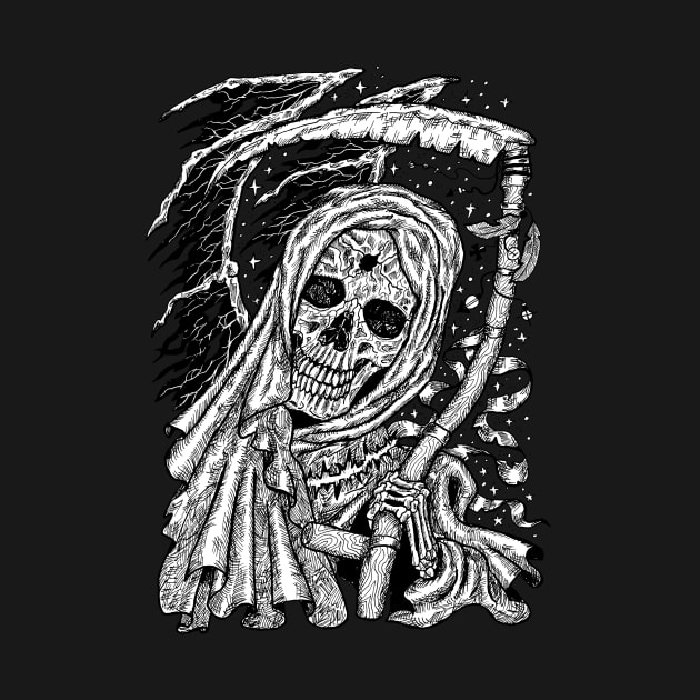 Grim Reaper Skull Design (14) by Mystic Arts