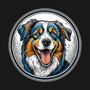 Australian Shepherd dog T-Shirt