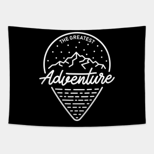 The Greatest Adventure (White) Tapestry