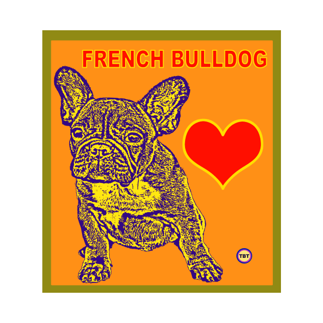 French Bulldog by TBT-TSHIRTS