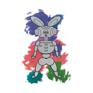 Robot bunny easter T-Shirt