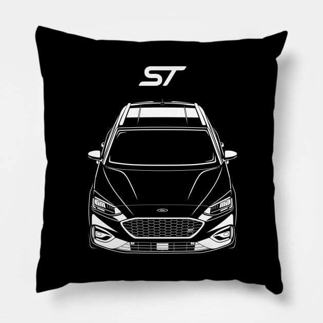 Focus ST Wagon 2019-2021 Pillow by V8social