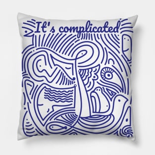 Doodle art Pillow