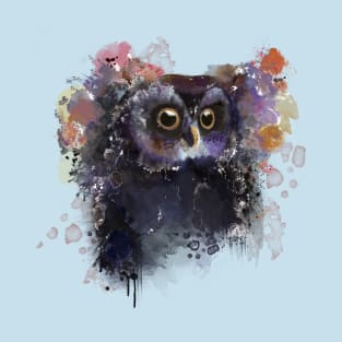 owl watercolor T-Shirt