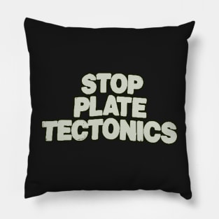 Plate Tectonics Pillow