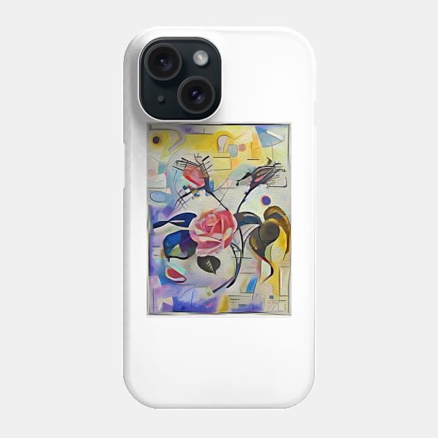 Kandinsky Rose Phone Case by ninasilver