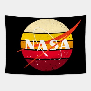 Retro Nasa logo Tapestry