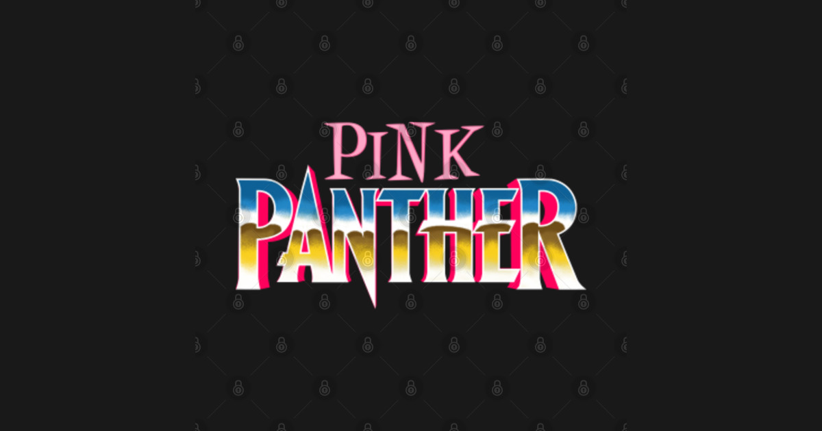 Pink Panther - Black Panther - Sticker | TeePublic