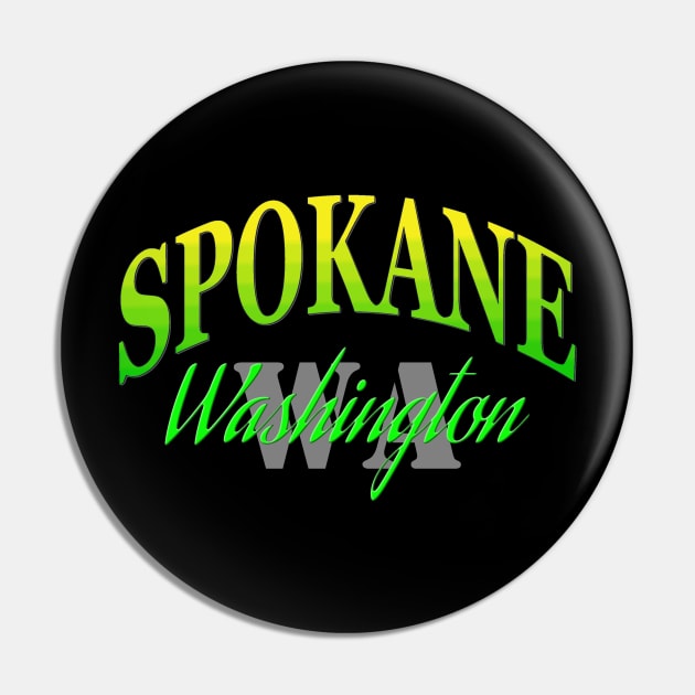 City Pride: Spokane, Washington Pin by Naves