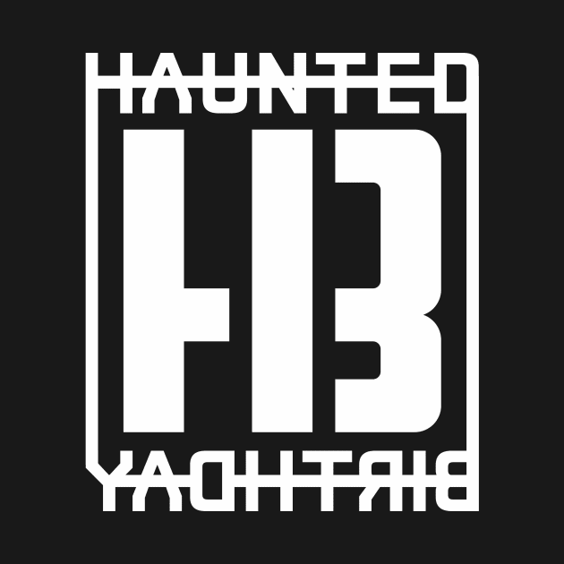 Haunted Birthday Text Logo (white) by HauntedBirthday