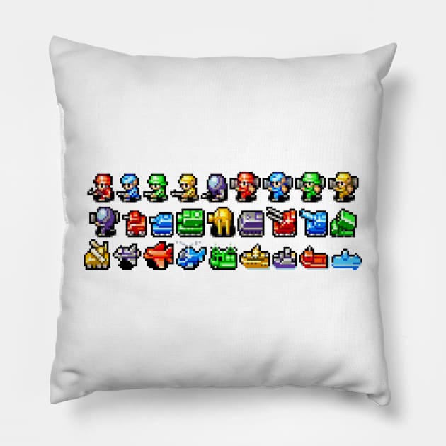 AW All Units Pillow by SpriteGuy95