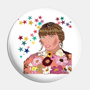 Taylor shining stars and flowers Pin