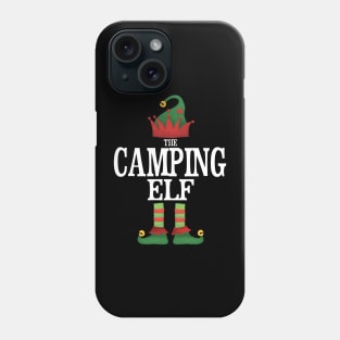 Camping Elf Matching Family Group Christmas Party Pajamas Phone Case