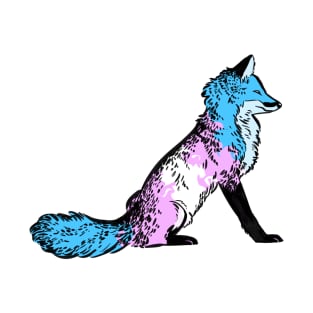 Transgender Pride Fox T-Shirt