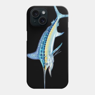 White Marlin Phone Case