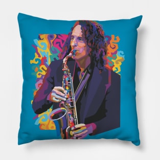 SAXOPHONIST Pillow