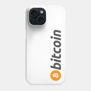 Bitcoin Logo With Name Phone Case