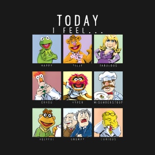 Dr. Teeth -Today I Feel Box Up Character Portraits T-Shirt