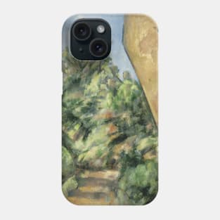 The Red Rock by Paul Cezanne Phone Case