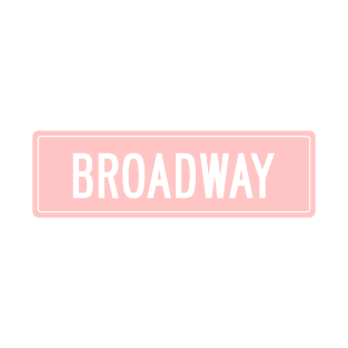 Broadway pink T-Shirt