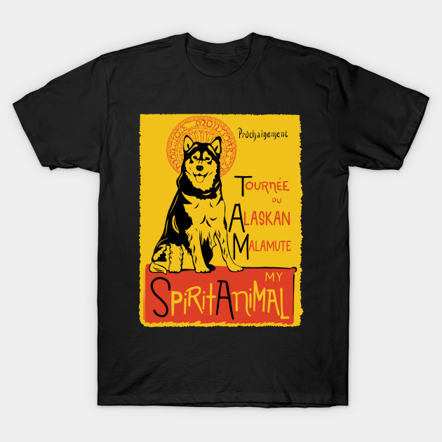 Funny Alaskan Malamute Cute Dog Chat Noir Mashup Art - Alaskan Malamute - T-Shirt | TeePublic Funny Alaskan Malamute Cute Dog Chat Noir Mashup Art - Alaskan Malamute - T-Shirt | TeePublic