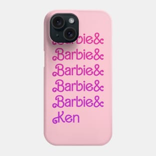 Barbie & Barbie & Barbie & Barbie & Barbie & Ken Phone Case