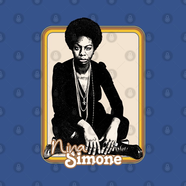 Nina Simone /\ Original Retro Fan Art Design by DankFutura