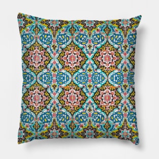 Indian Fabric Pattern Pillow