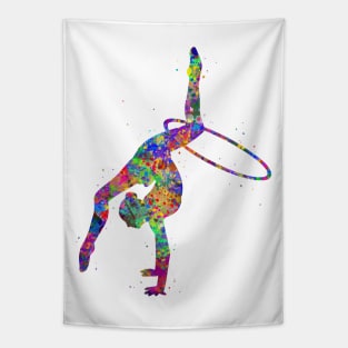 Rhythmic gymnastics hoop dance Tapestry