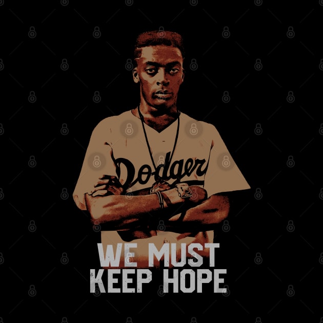 Mookie Keep Hope Do the Right Thing - 70s Style Illustration by GGARM