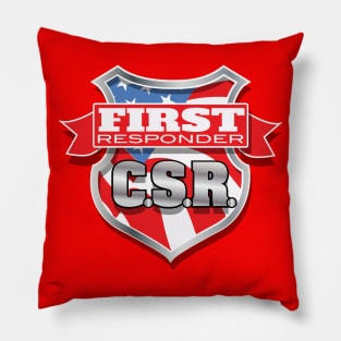 First Responder C.S.R. Pillow