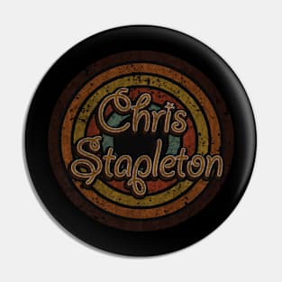 Chris Stapleton vintage design on top Pin