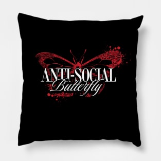 Anti-Social Butterfly. Pillow