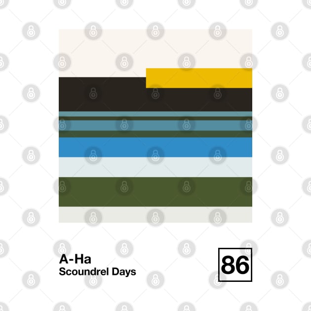 Scoundrel Days / Minimalist Style Graphic Artwork Design by saudade