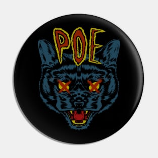 Poe's Cat Pin