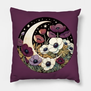 Purple Moon Pillow