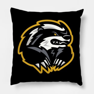 Honey Badger Pillow
