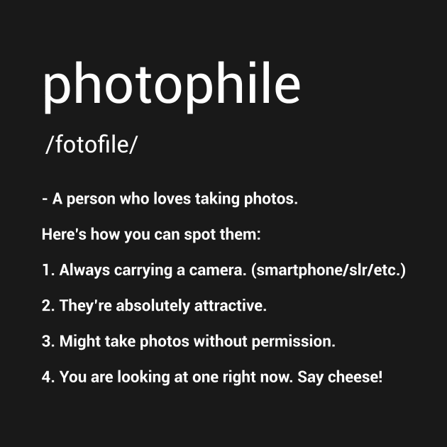 Photophile T-shirt by Photophile