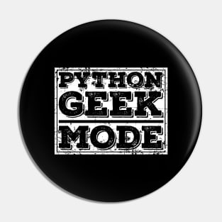 Python Geek Mode Pin