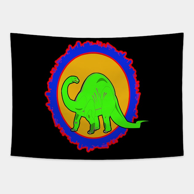 Dinosaur Tapestry by Shreedigital 