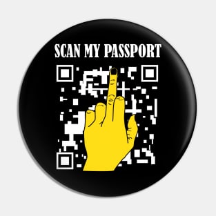 Scan my passport Pin