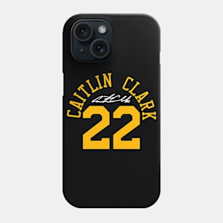 Caitlin Clark signed Phone Case