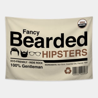 Fancy Bearded Hipsters Tapestry